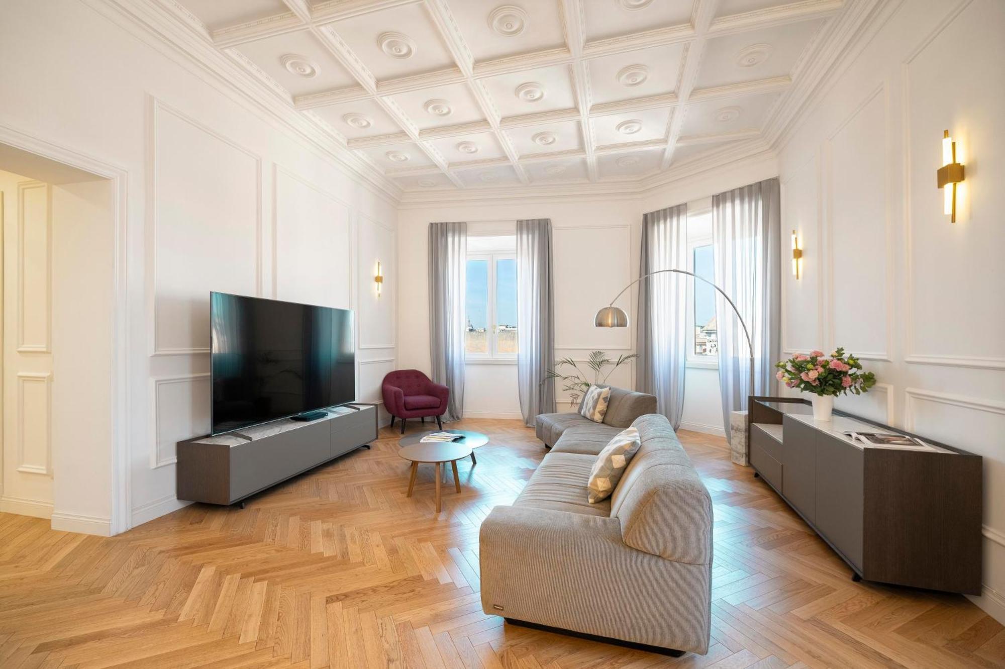 Sjr Luxury Apartment Trevi Fountain Roma Esterno foto